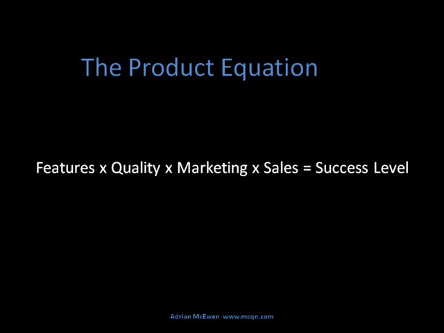 The Product Equation