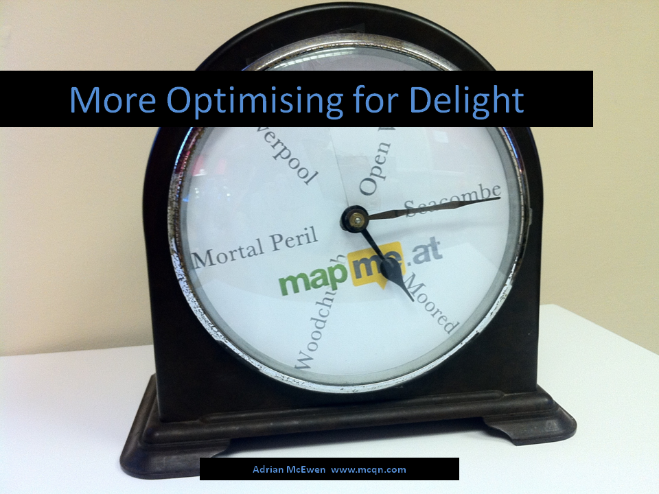 More Optimising for Delight