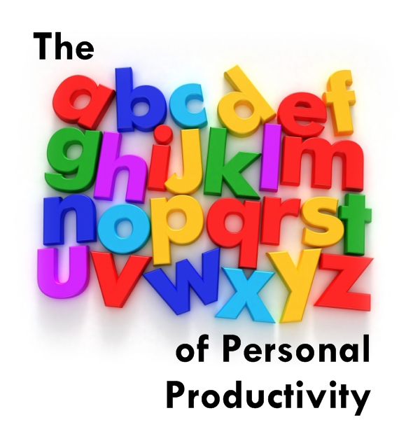 Picture showing The A-Z of Personal Productivity