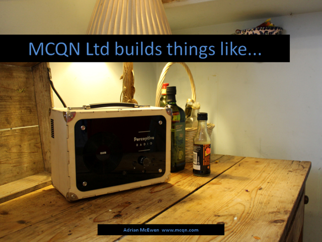 MCQN Ltd builds things like...