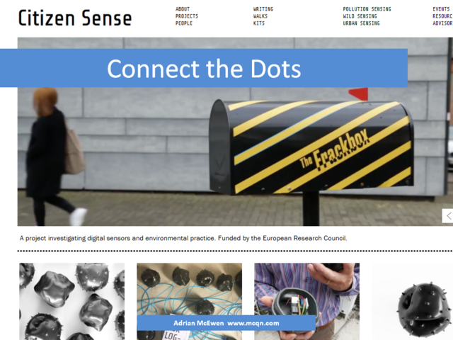 Connect the Dots: Citizen Sense