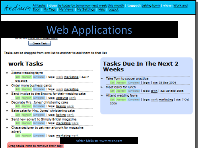 Web Applications
