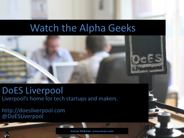 Watch the Alpha Geeks