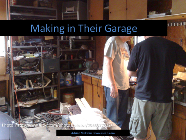 Making in Their Garage