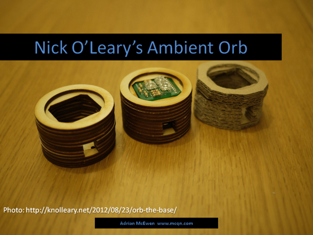 Nick O'Leary's Ambient Orb