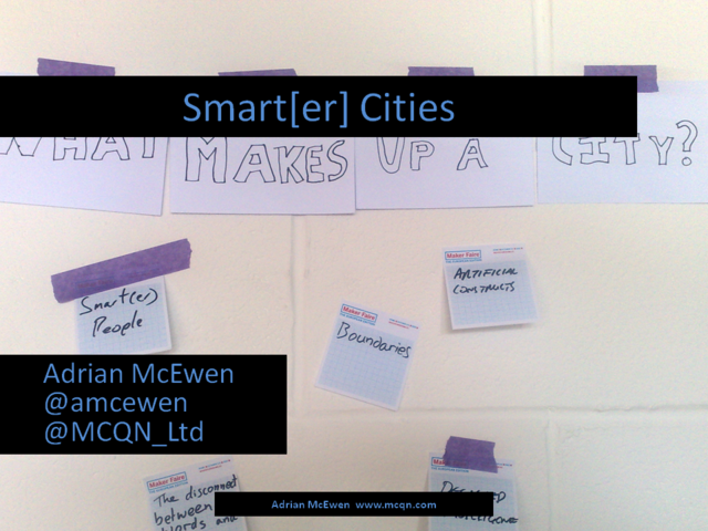 Smart[er] Cities