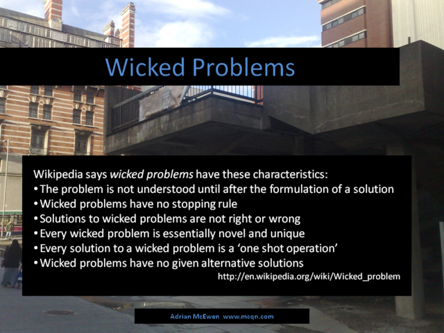 Wicked Problems