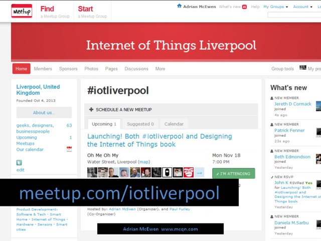 IoT Liverpool Meetup